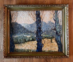 Funky Vincent van Gogh Inspired "Yarn" Art, circa 1960s