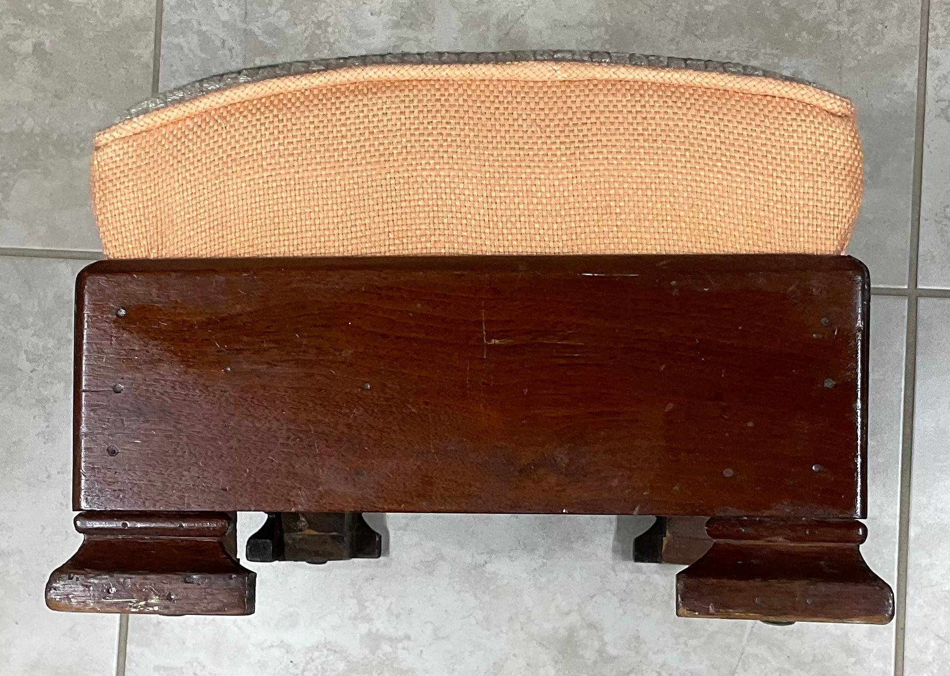 Funky Vintage Foot Stool 1