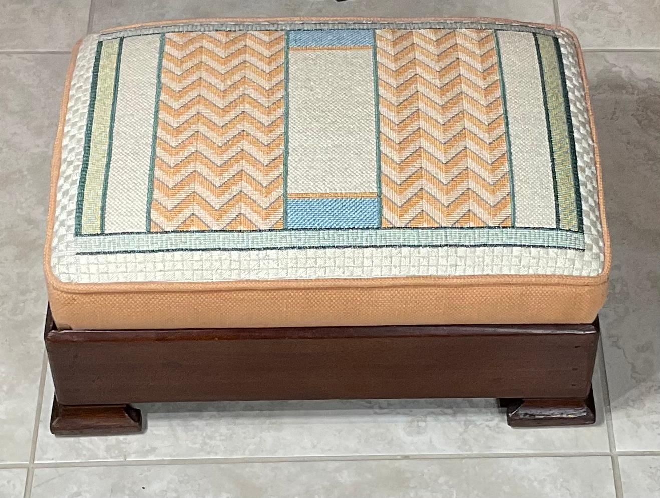 Funky Vintage Foot Stool 4