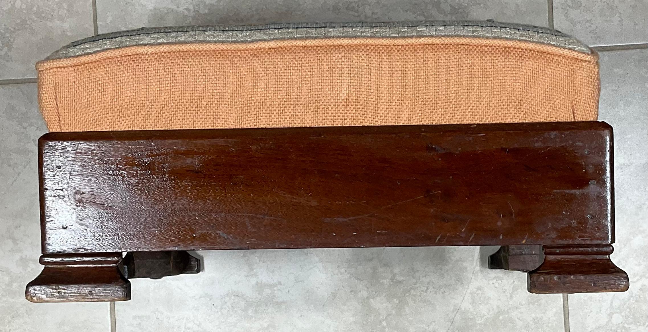 Cotton Funky Vintage Foot Stool