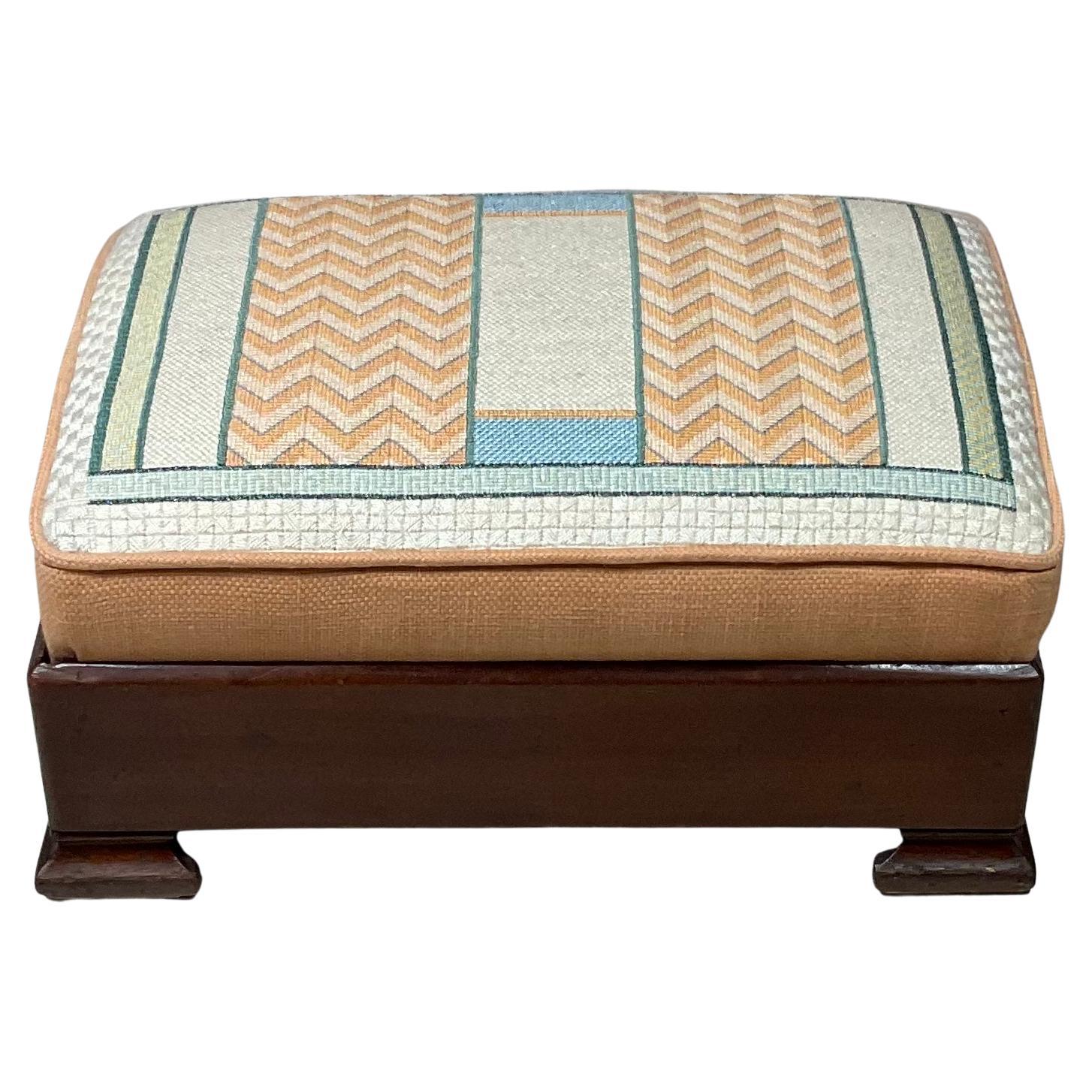 Funky Vintage Foot Stool