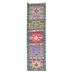 Funky Retro Turkish Anatolian Long Runner