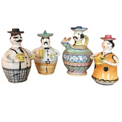 Funny Looking Set of Jugs and a Pitcher