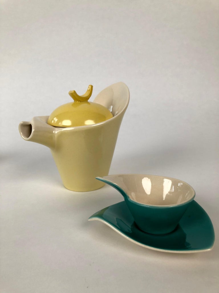 Funny Midcentury Mokka Set For Sale at 1stDibs