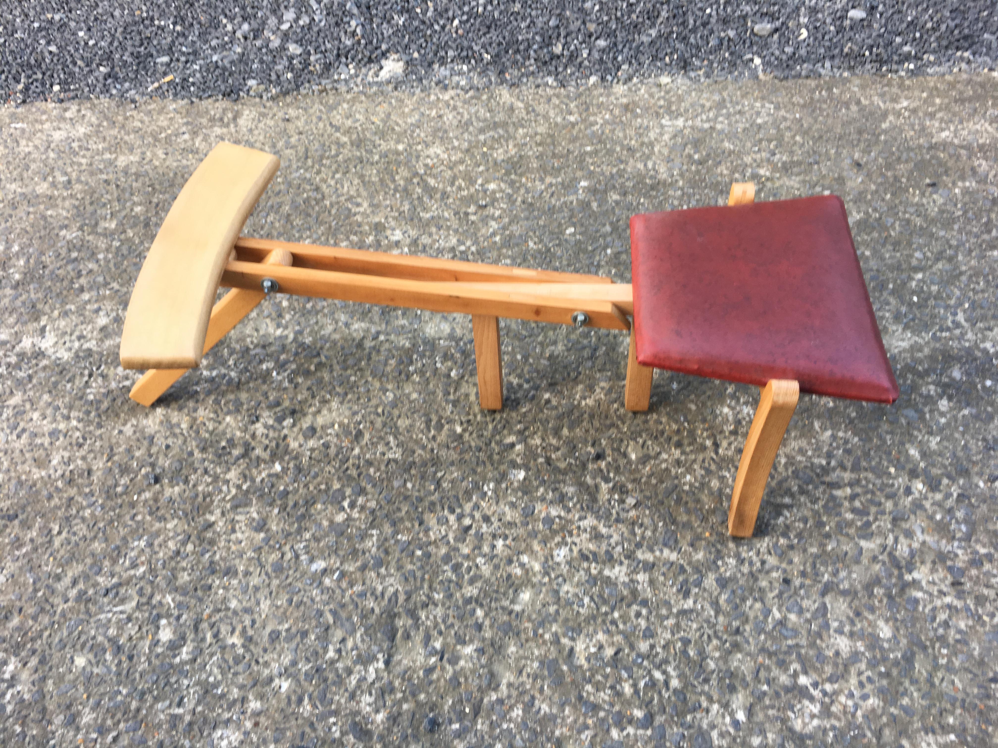 Funny Prototyp-Stuhl mit System, ca. 1970–1980 im Zustand „Gut“ im Angebot in Saint-Ouen, FR