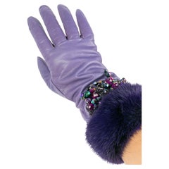 Pelz- und Lederhandschuhe