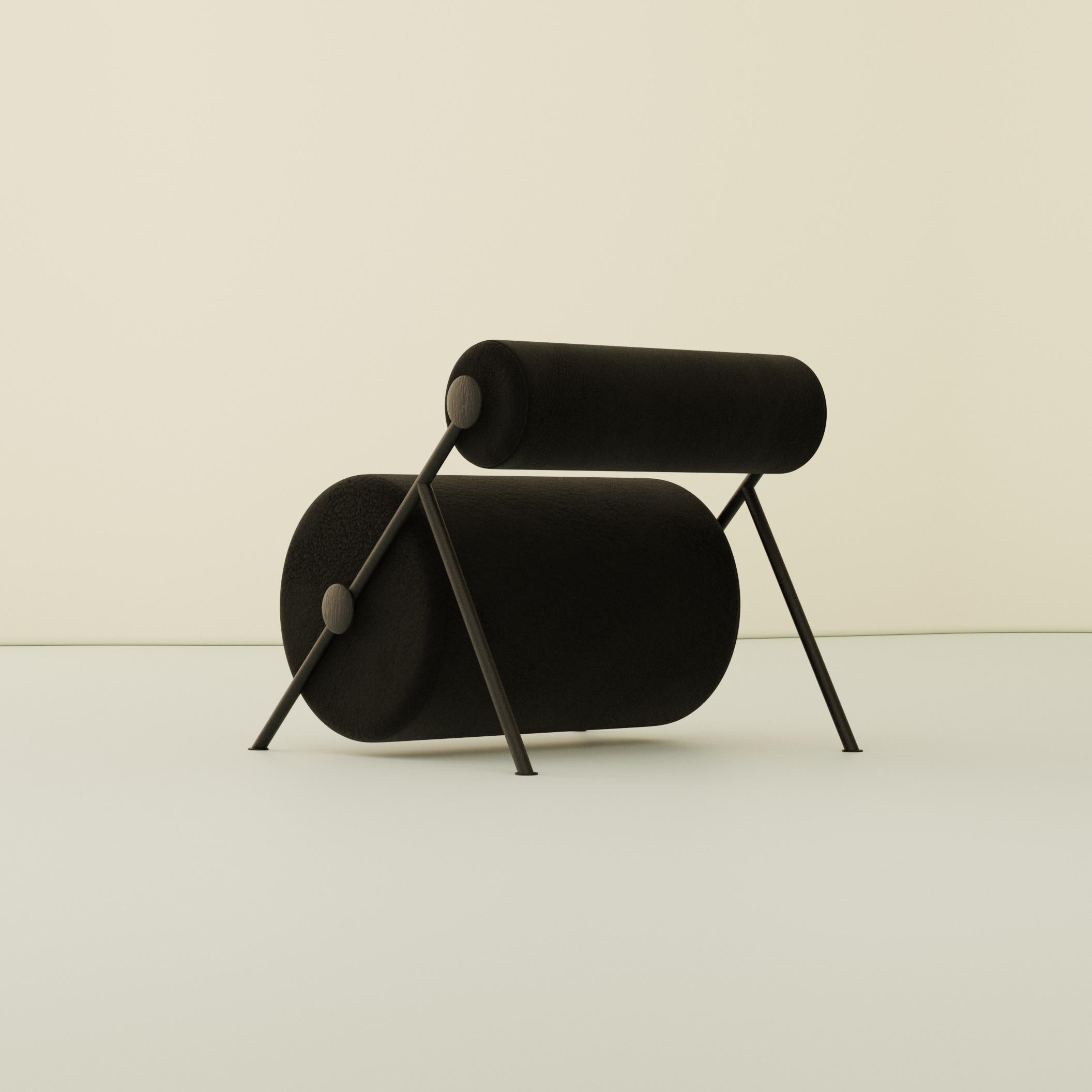 Fur Armchair in Brazilian Contemporary Style For Sale 9