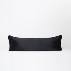 Fur Body Pillow, Black, Real Toscana Sheep Fur