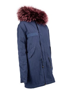 Mr & Mrs. Italy Fur Lined Parka with Hood Size S