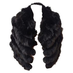 No brand Fur shawl size Unique