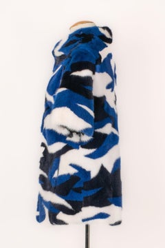 Fur Short-sleeved Mink Coat