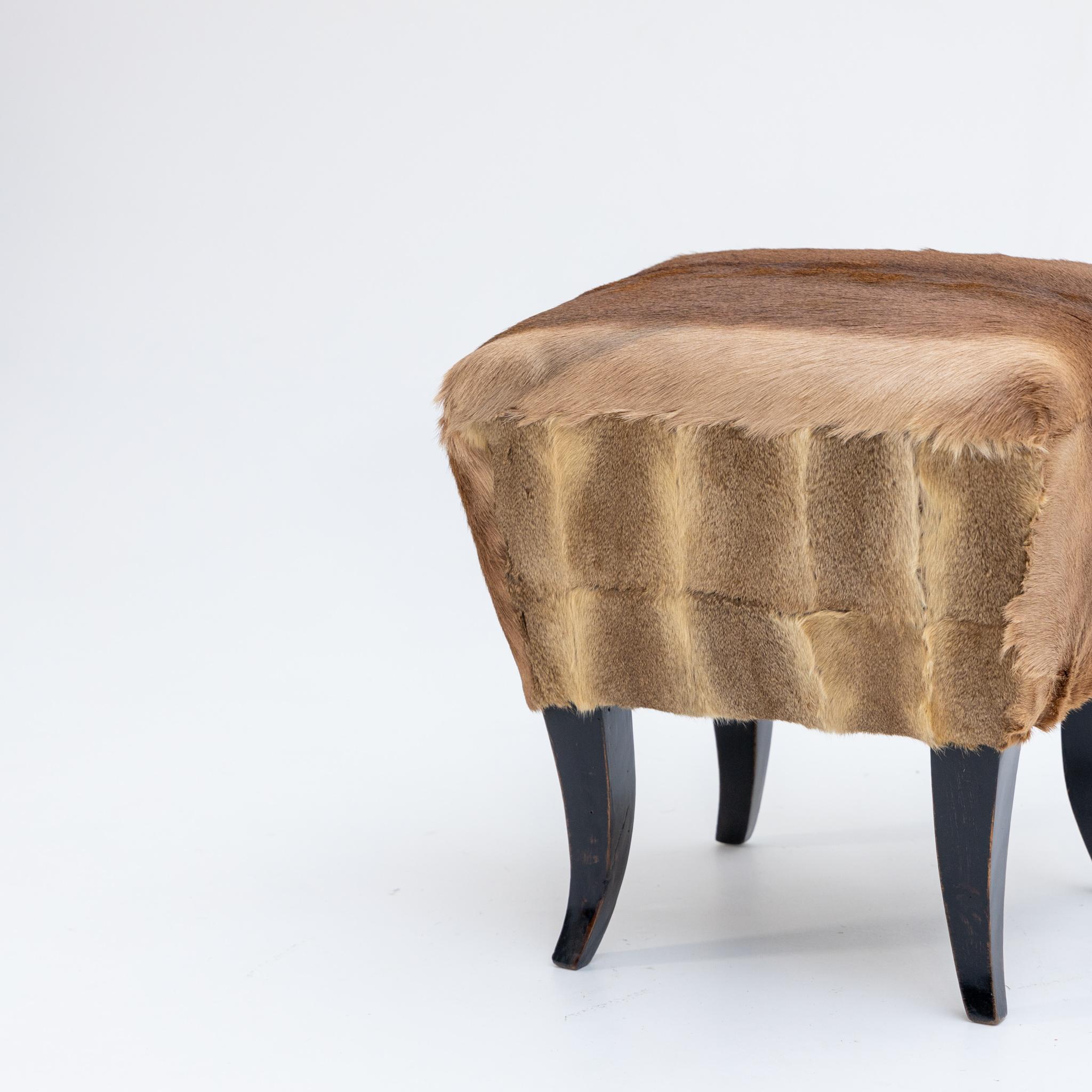 Fur Stool, 20th Century 2