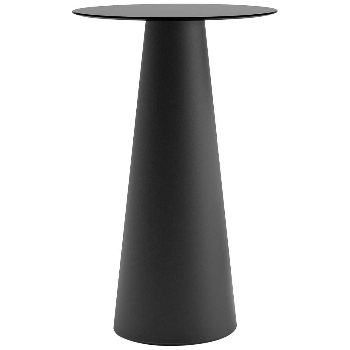 Fura Table in Pearl Black Polyethylene by Form Us with Love for Plust For Sale