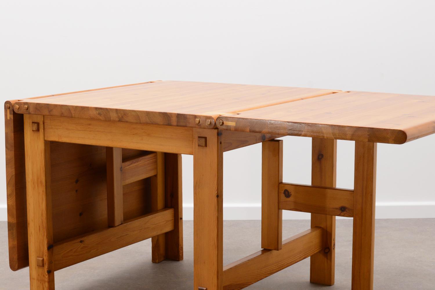 “Fureka” Table by Edvin Helseth for Stange Bruk, 60’s In Good Condition In Landgraaf, NL