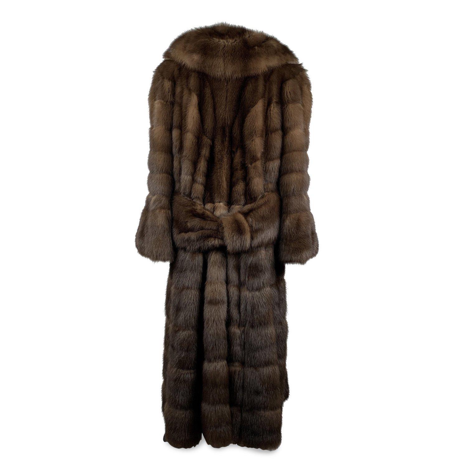 zibeline fur coat