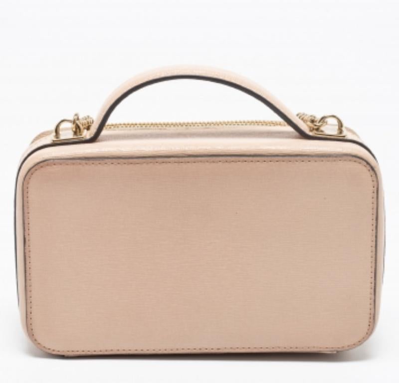 Furla Beige Leather Babylon Crossbody Bag en vente 5