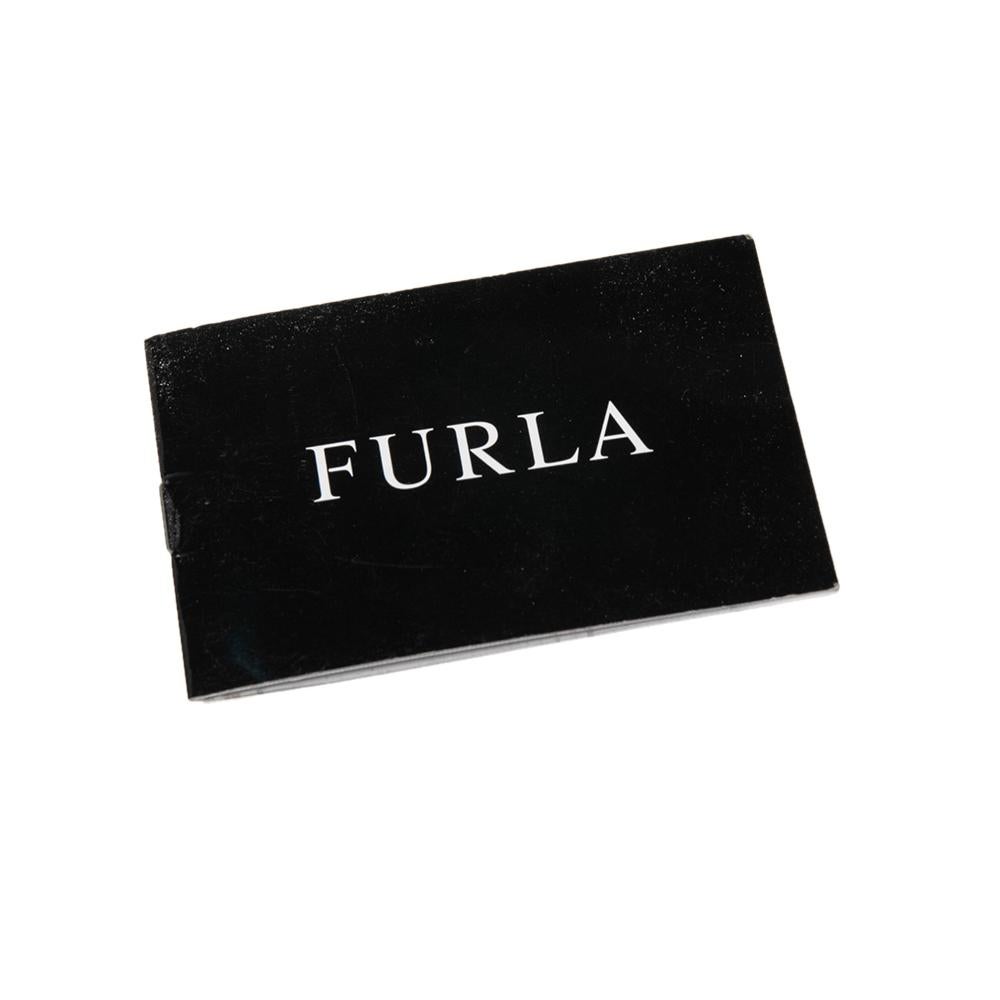 Furla Black Patent Leather Hobo 3