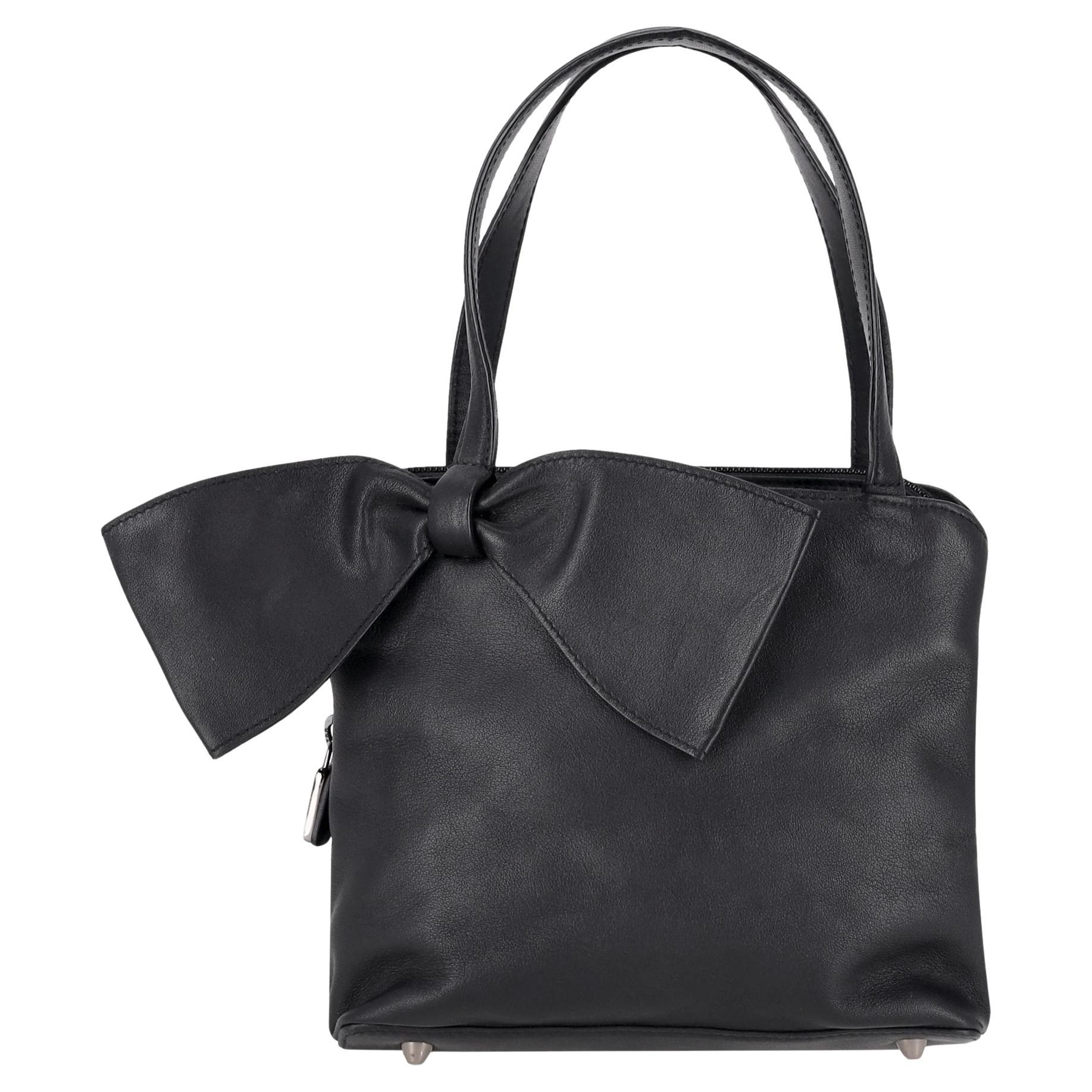 Borsa Furla con fiocco in pelle