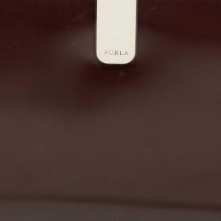 De las mujeres Furla Cartera Billetera de Piel Marrón Cepillada en venta