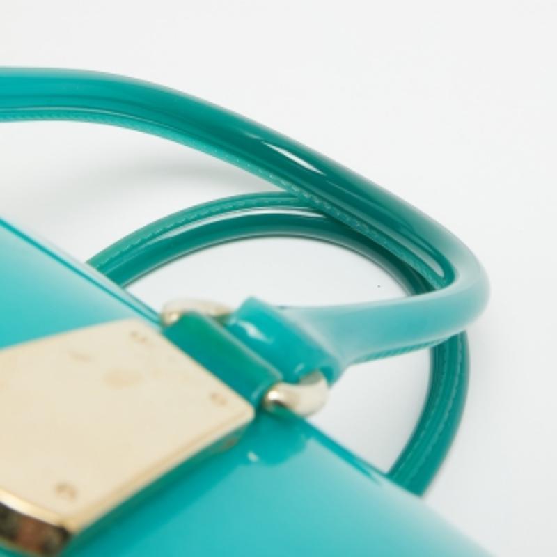 Cartera de Goma Furla Verde Caramelo en venta 6