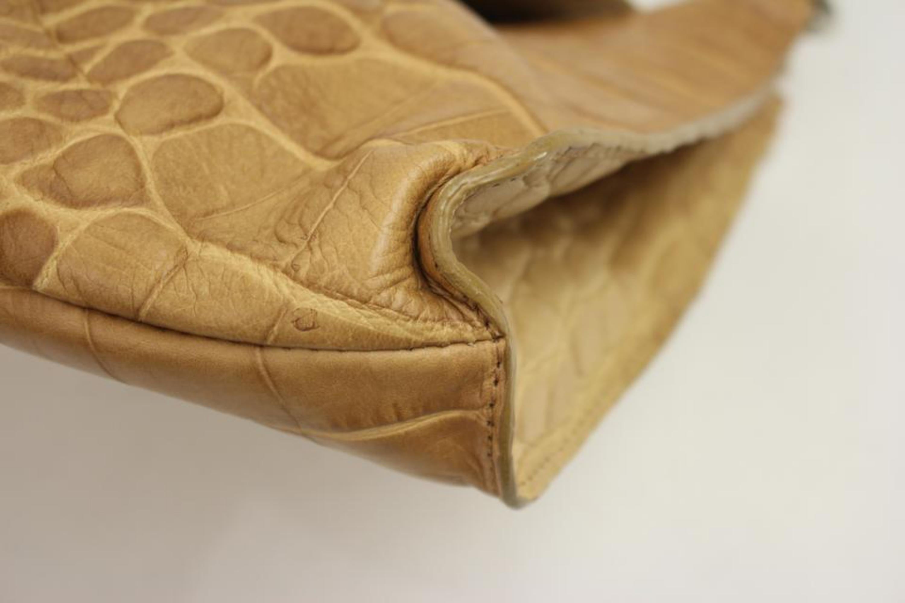 Women's Furla Hobo Frlty01 Cognac Patent Leather Shoulder Bag For Sale