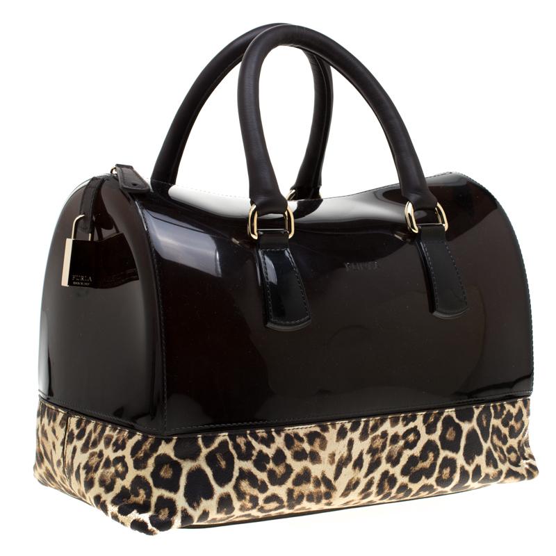 leopard print satchel