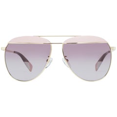 Furla Mint Women Gold Sunglasses SFU236 590323 59-13-138 mm