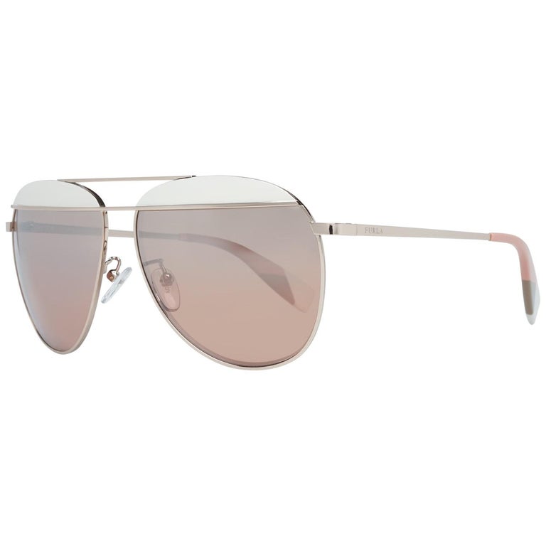 Furla Mint Women Gold Sunglasses SFU236 590SCG 59-13-138 mm at 1stDibs