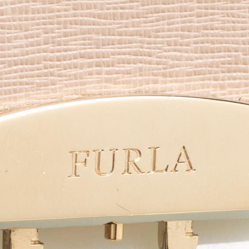 Furla Multicolor Glossy Rubber and Leather Candy Satchel 1