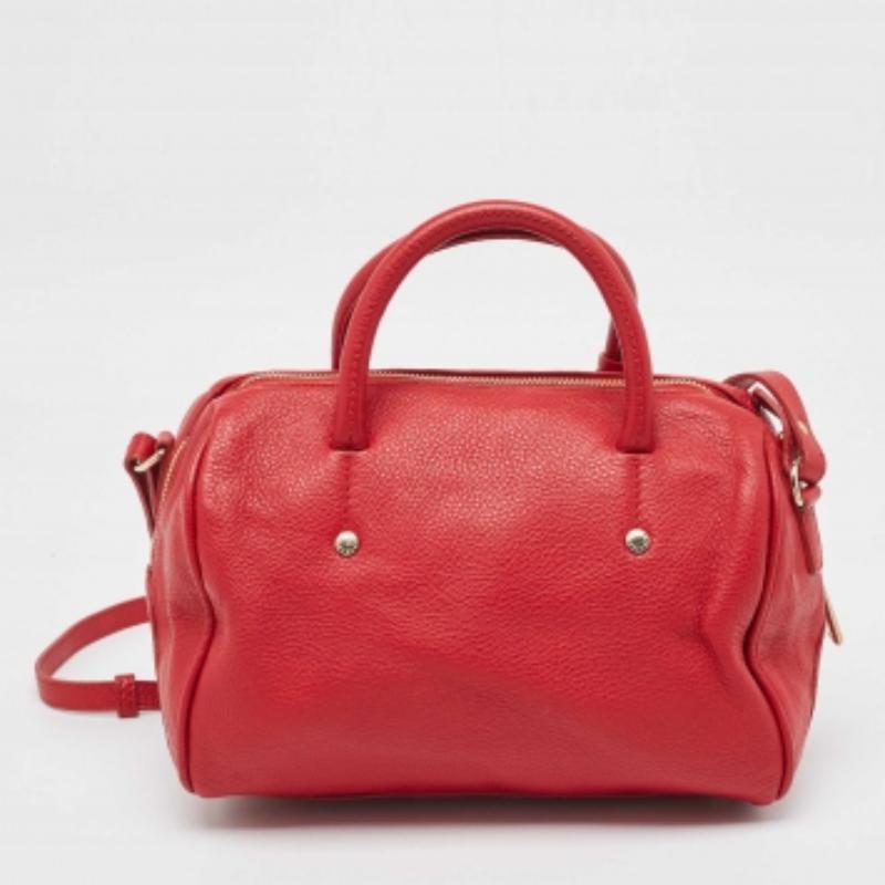 Borsa Furla Arianna in pelle rossa in vendita 5