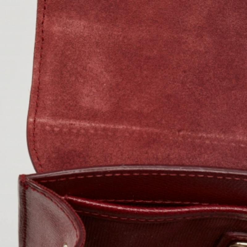 Bolso de hombro Furla Metropolis de piel roja en venta 3