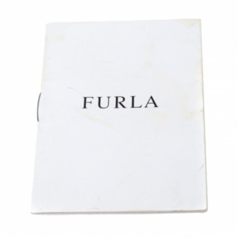 Furla Tan Suede and Croc Embossed Leather Hobo en vente 2