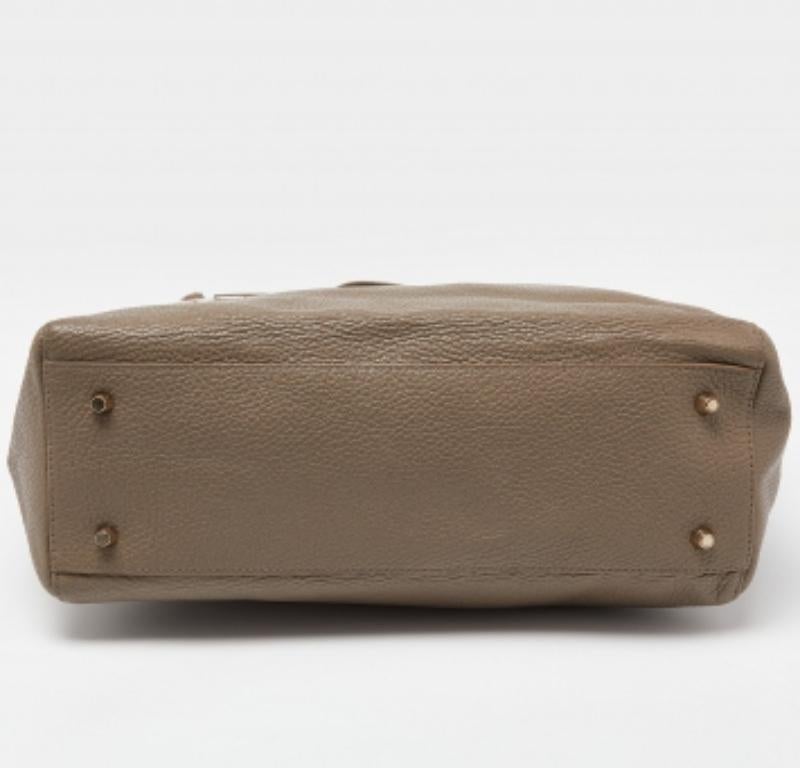 Furla Bolso de piel con cremallera topo en venta 2