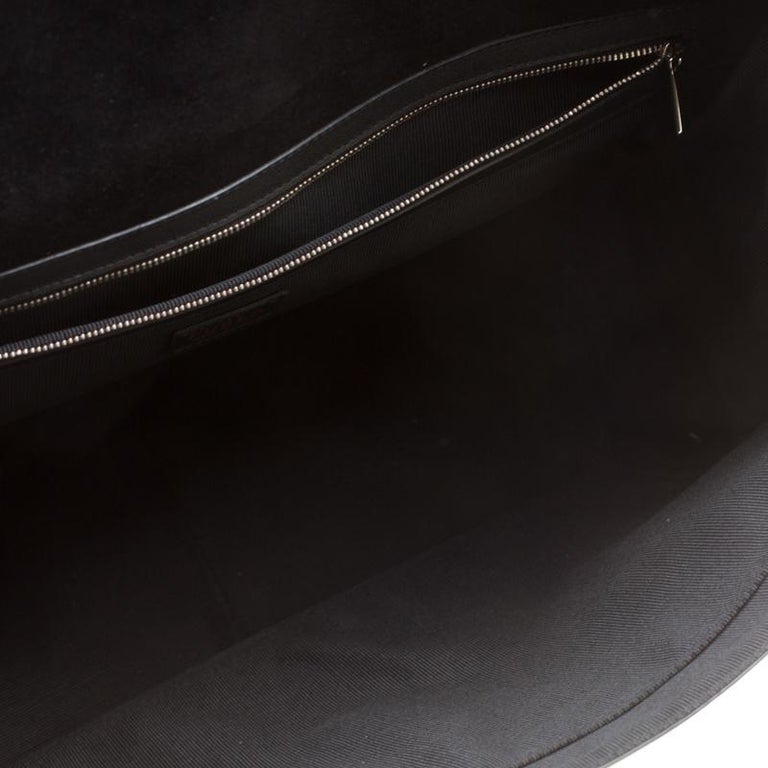 Furla Toni Blu Printed Fabric XL Fenice Top Handle Bag For Sale at ...