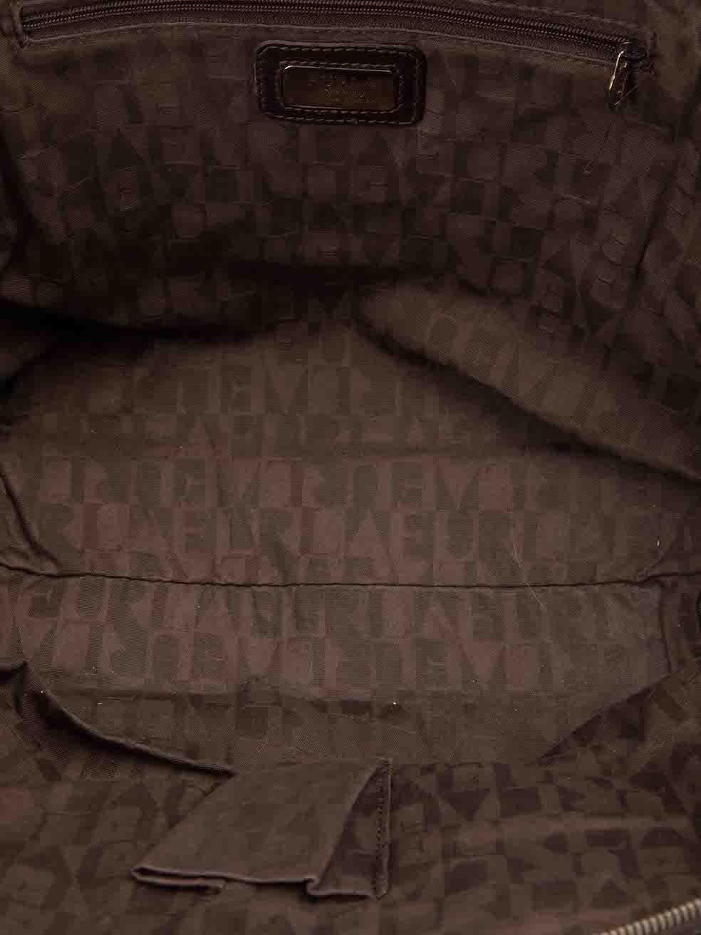 Furla Women's Brown Leather Bowler Handbag 2