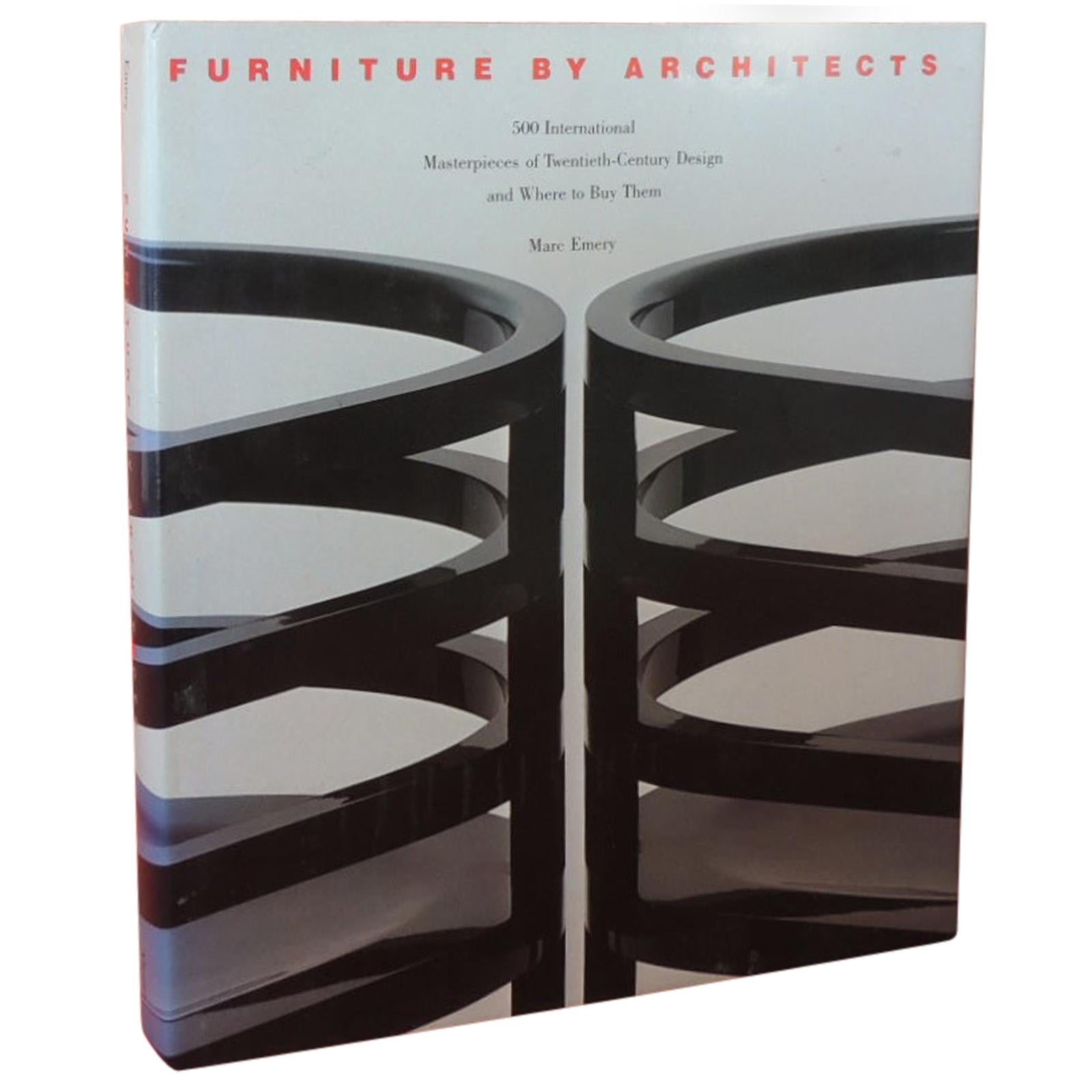 Furniture by Architects HardCover Decorative Vintage Coffee Table Book