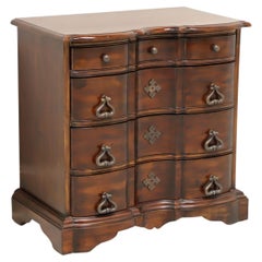 Vintage FURNITURE CLASSICS Mahogany Chippendale Serpentine Bedside Chest