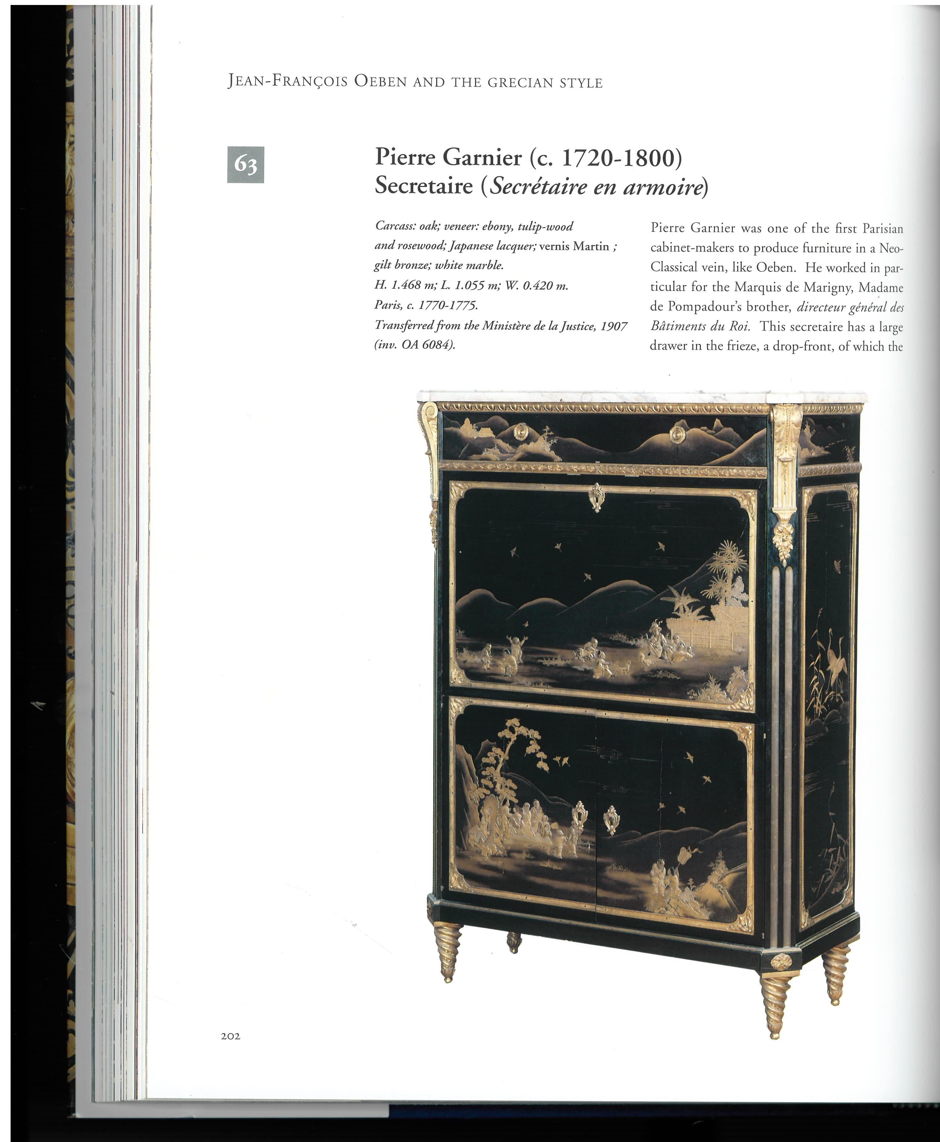Furniture Collections in the Louvre  (Book) In Good Condition For Sale In North Yorkshire, GB