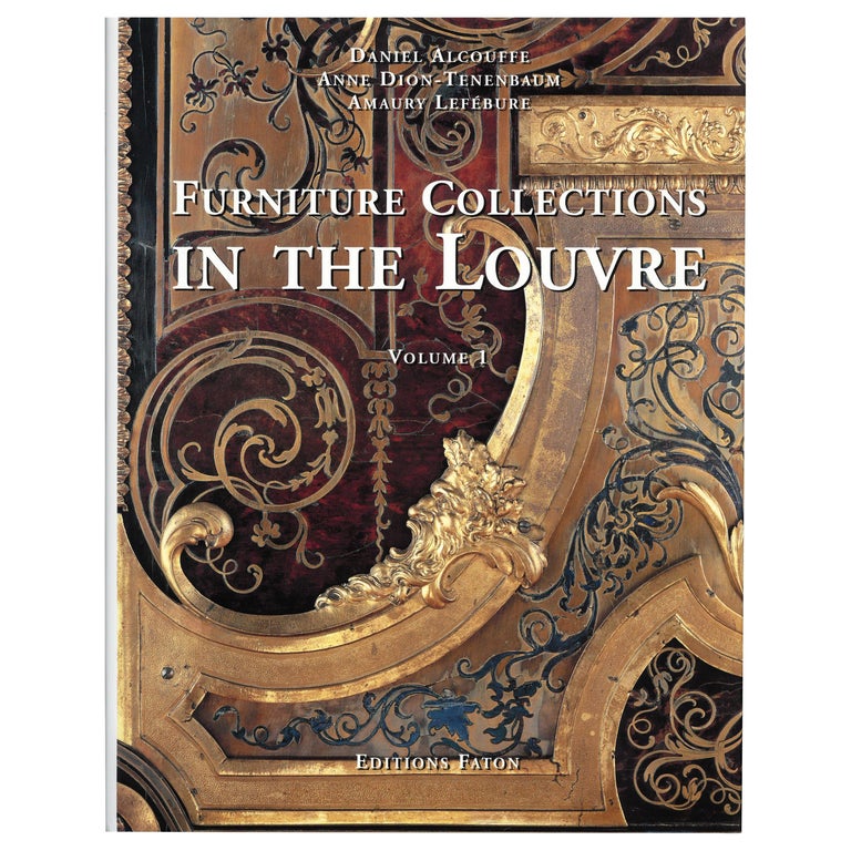 Furniture Collections in the Louvre, 2 Volumes 'Books' For Sale