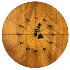 Relojes de pared de madera