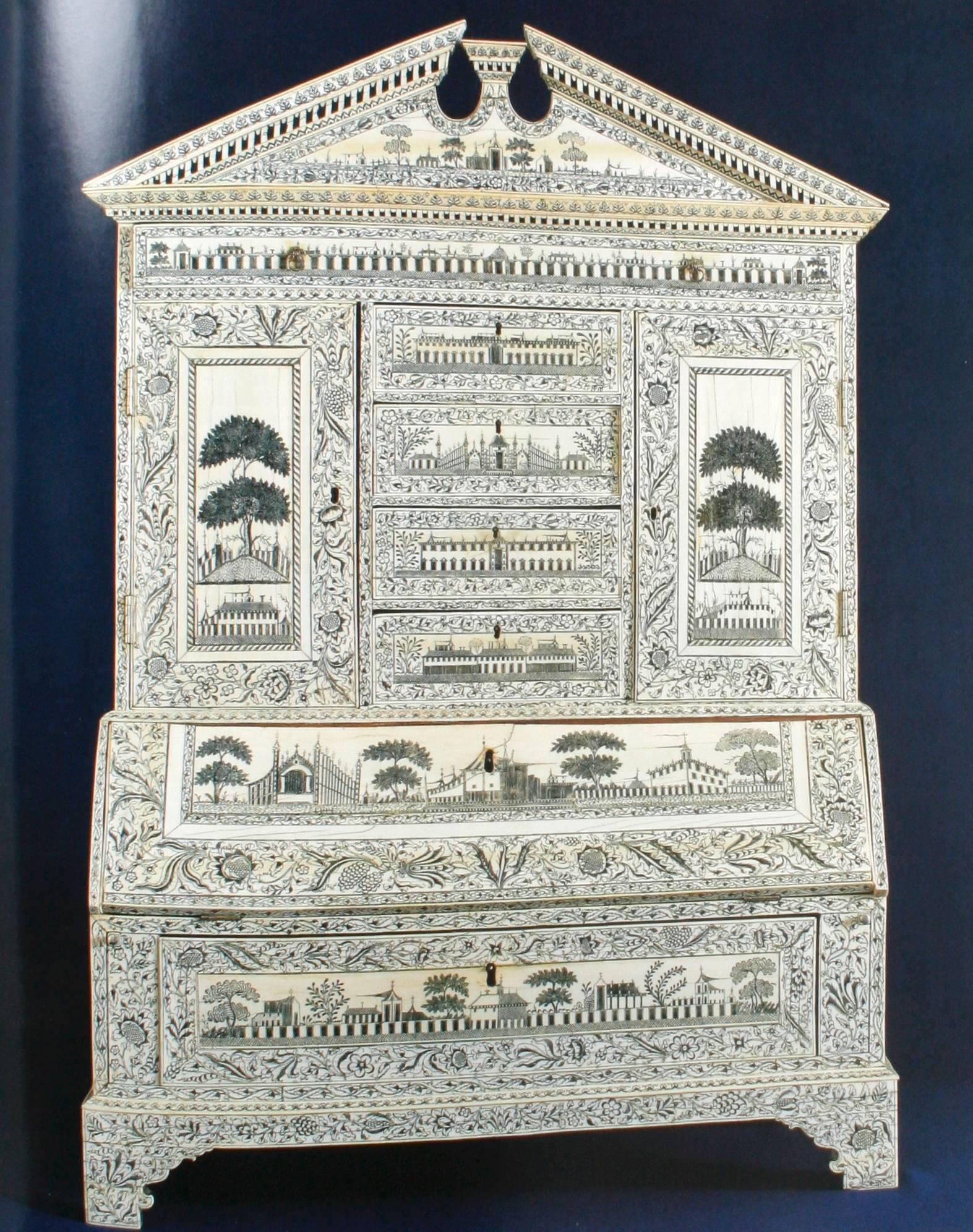 Furniture from British India and Ceylon by Amin Jaffer. Salem: Peobody Essex Museum, 2001. First edition hardcover with dust jacket. 416 pp. A book on the collections in The Victoria and Albert Museum and The Peabody Essex Museum of furniture from