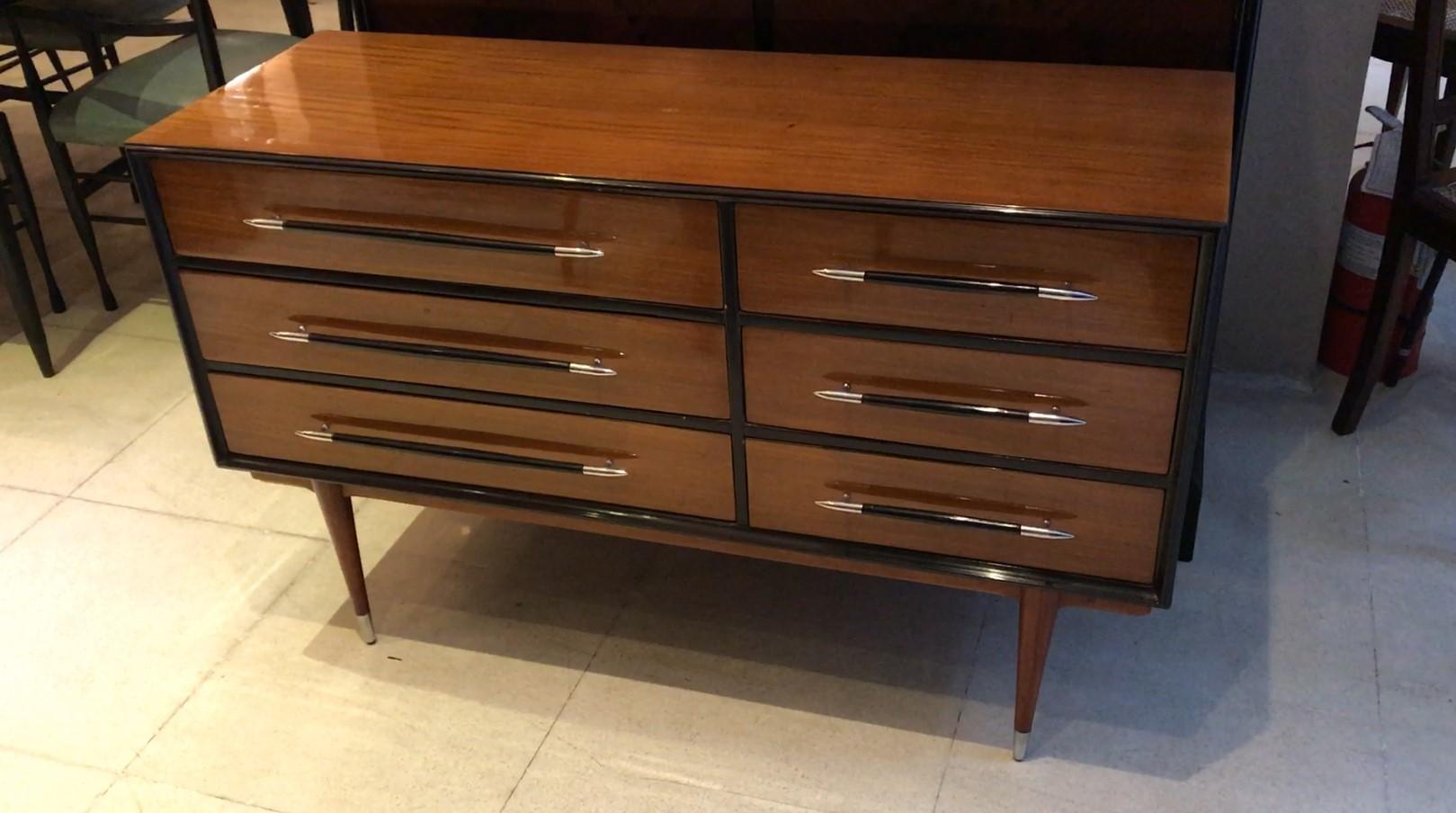 Furniture in Wood, 1960 In Good Condition For Sale In Ciudad Autónoma Buenos Aires, C