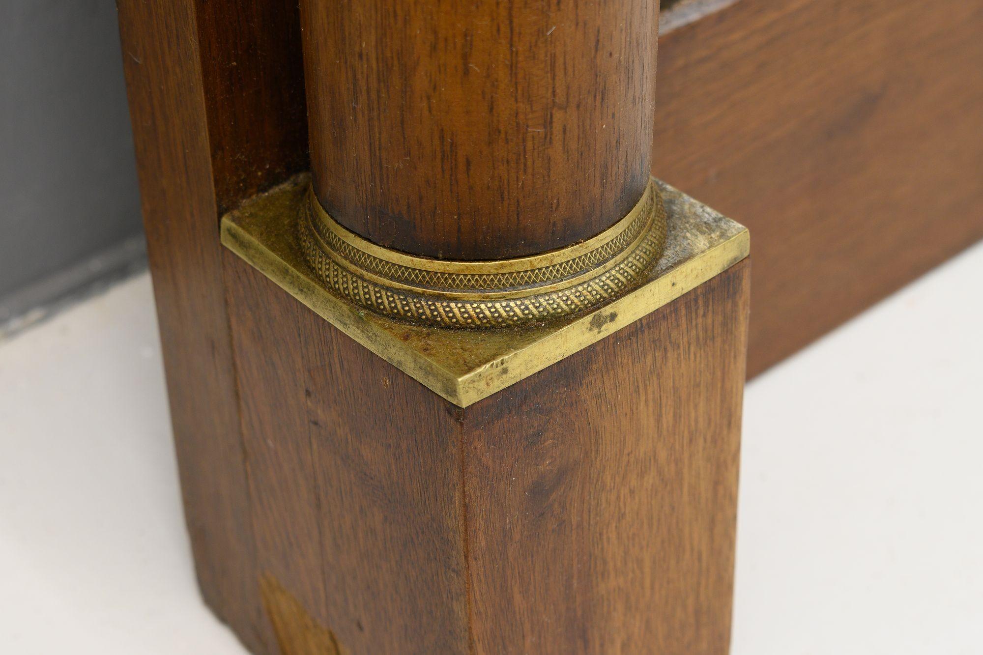 Late 19th Century Mahogany Mirror For Sale