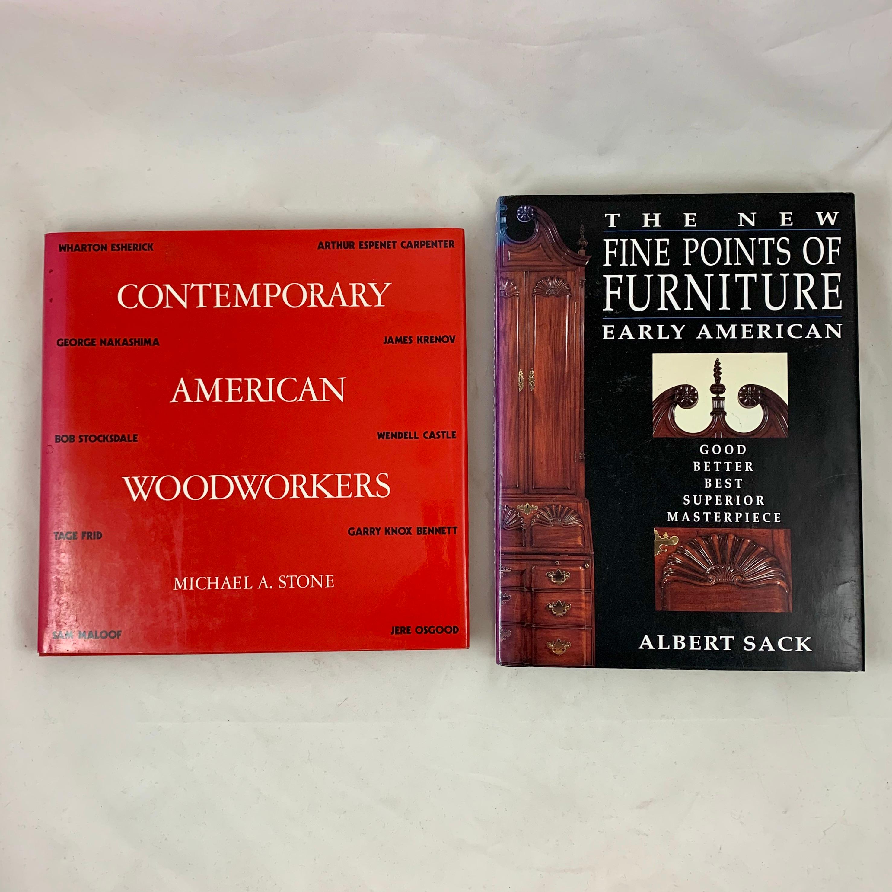 Américain Livres de référence sur les meubles:: Shaker:: Early American:: Contemporary Collection of 5 en vente
