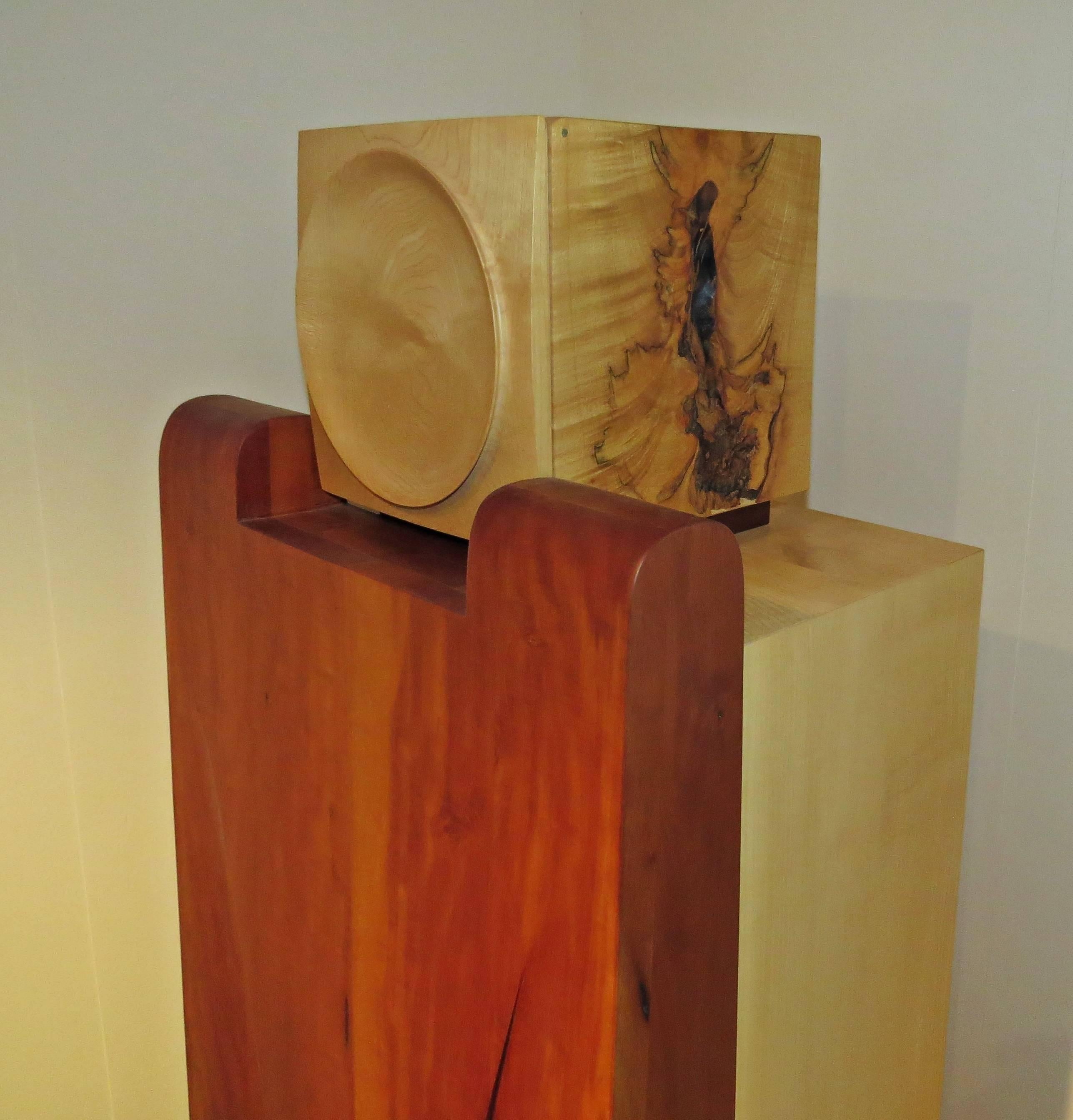 Möbel-Skulptur „Cabinet-Man“ aus Massivholz, einzigartig im Angebot 1