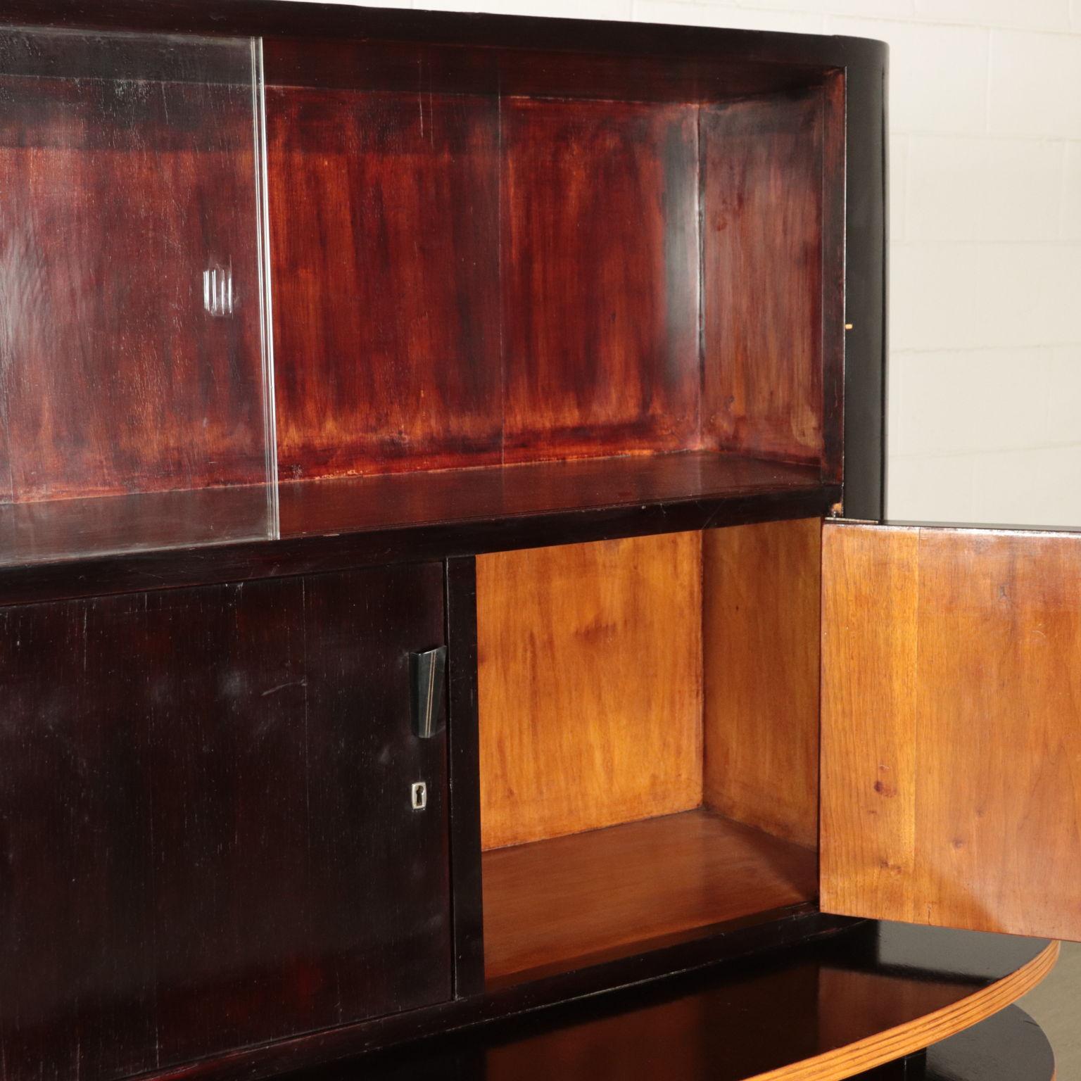 Furniture Veneer Solid Wood and Stained Wood, Italy, 1940s For Sale 1