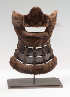 Furred Samurai Armor Mask 'Shokumō Menpō', 19th Century