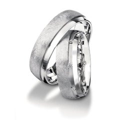 Furrer Jacot 18 Karat Rose Gold Channel Textured Wedding Band