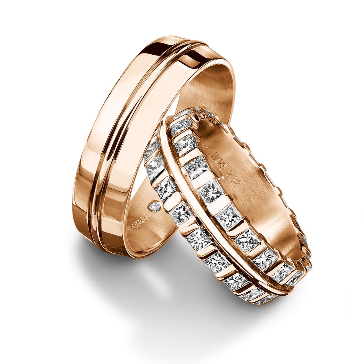 For Sale:  Furrer-Jacot 18 Karat White Gold Princess Cut Eternity Diamond Band 5