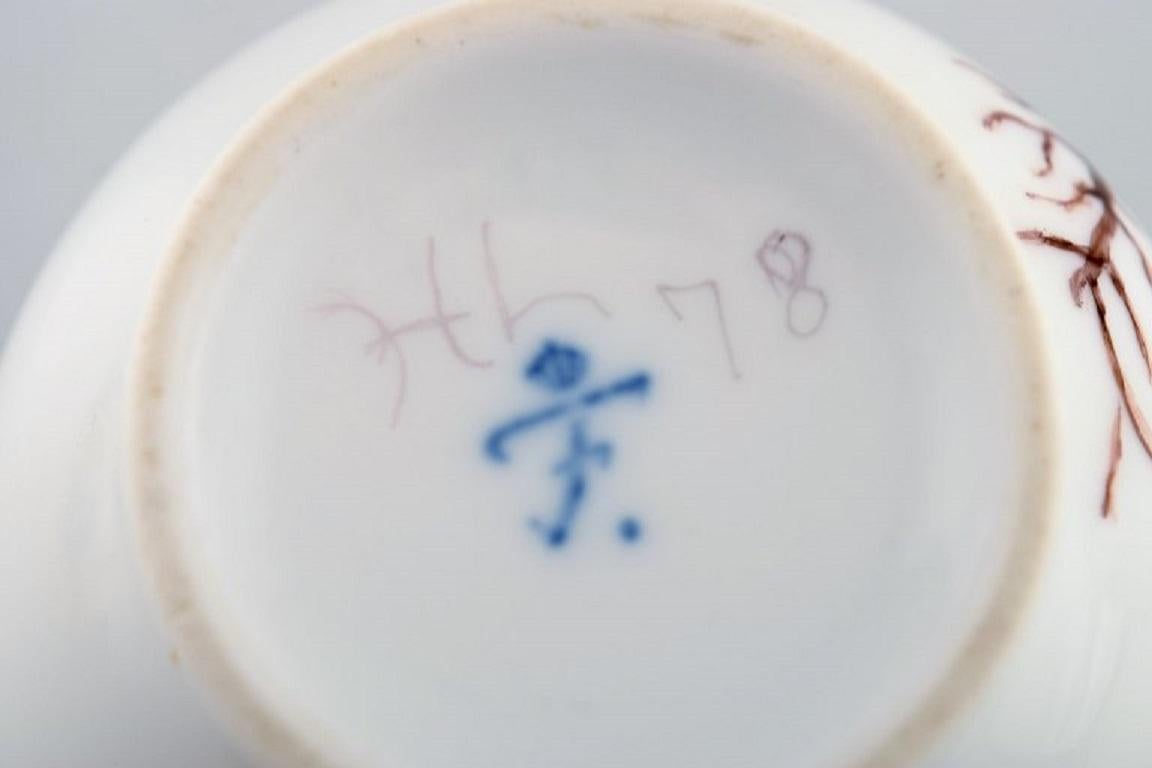 Fürstenberg, Germany. Coffee Pot, Sugar Bowl and Cream Jug in Porcelain 2